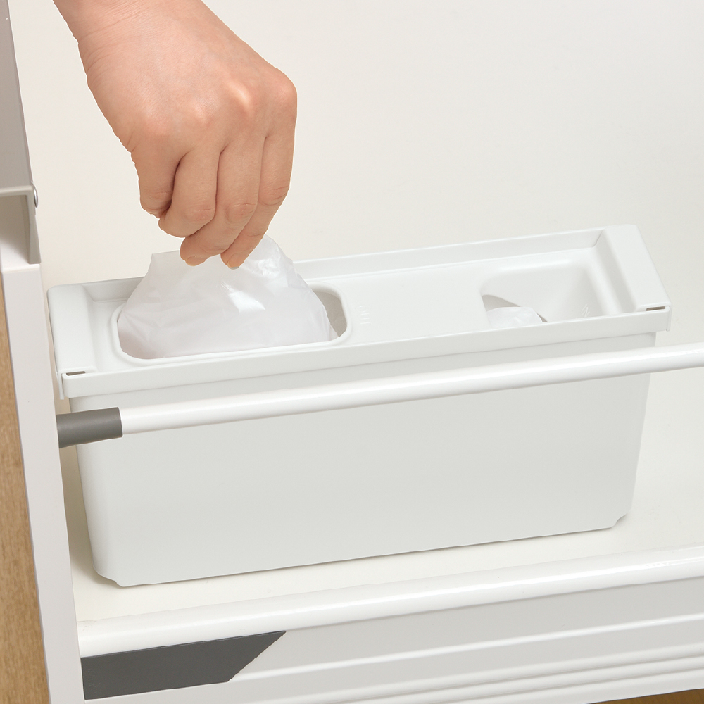 引き出し用 レジ袋収納ボックスR スリム