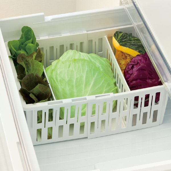 野菜・冷凍室用 伸縮ストッカー深型 レギュラー