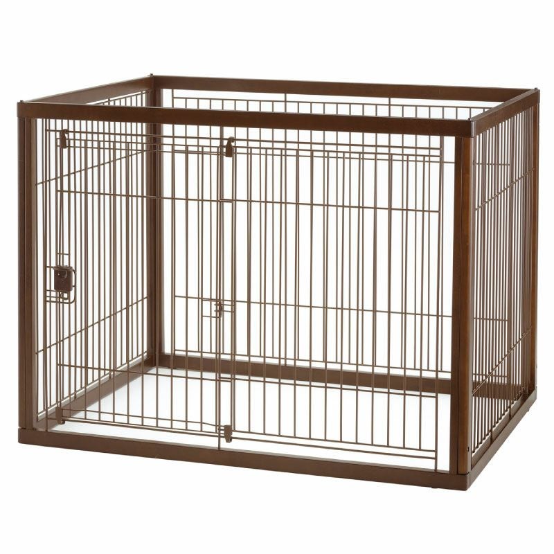 木製スライドペットサークル レギュラー | リッチェル公式ウェブショップ