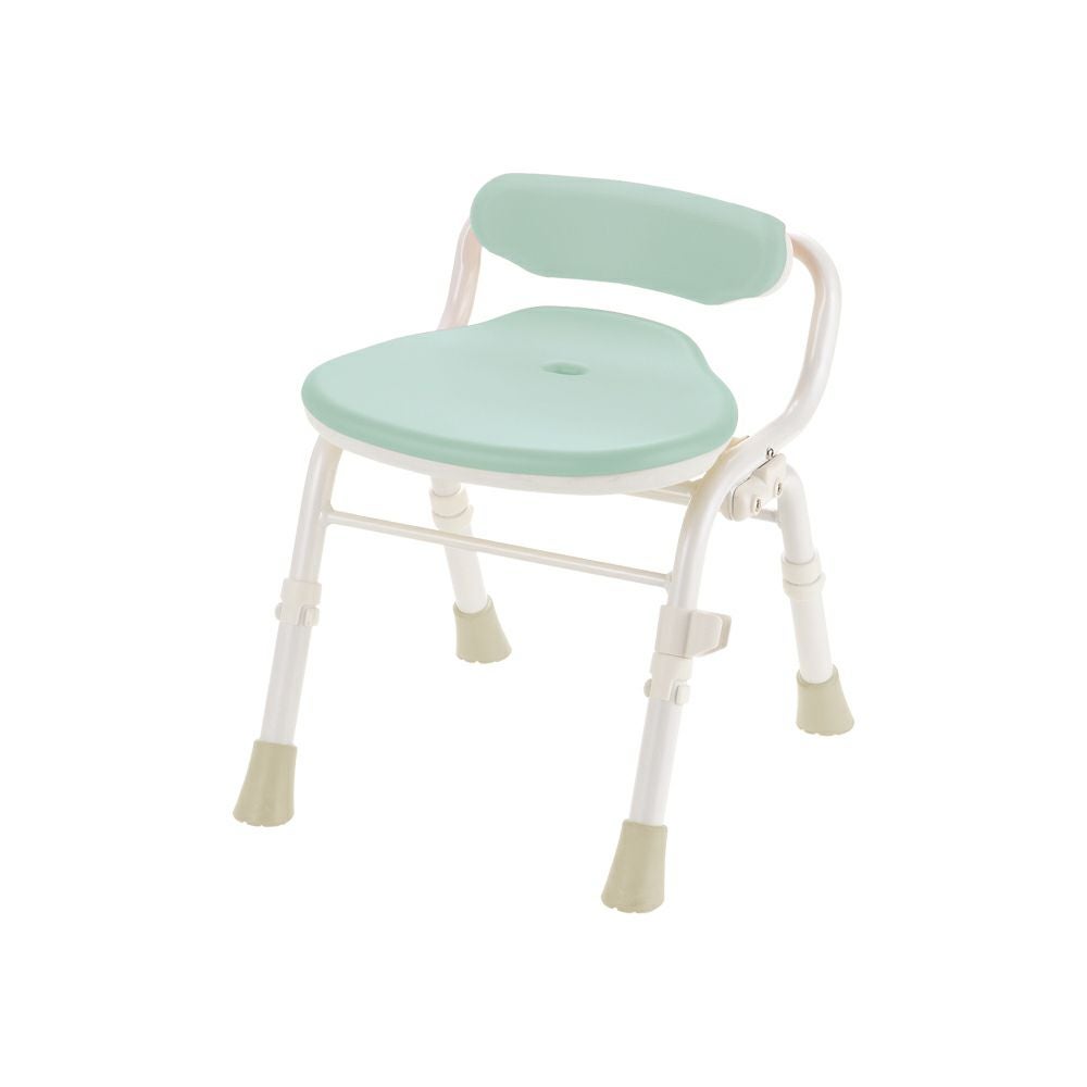 やわらかシャワーチェア クレオ折りたたみ(防カビプラス) 腰当付390