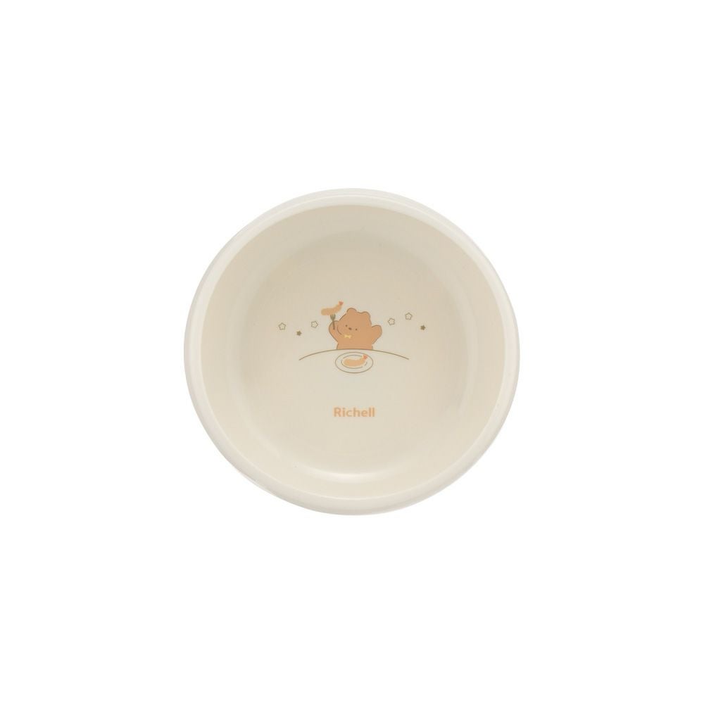 GWセール　ムチャチャ　ノベルティ食器　レトロ動物　ボウル　ヴィンテージ　ミルク トライ すくいやすいボウル M | リッチェル公式ウェブショップ